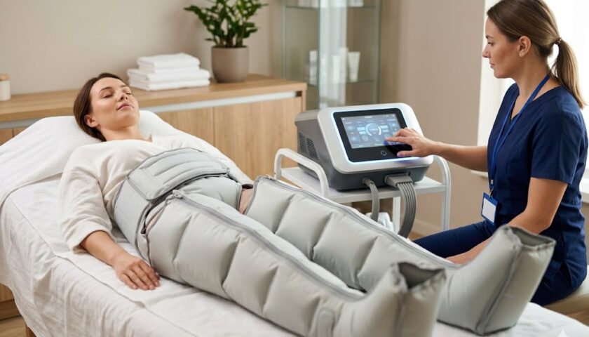 un appareil de drainage lymphatique