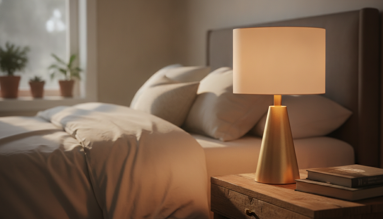 découvrez notre lampe de chevet design pour transformer votre chambre en un havre de douceur et d'élégance. illuminez vos nuits avec style et confort.