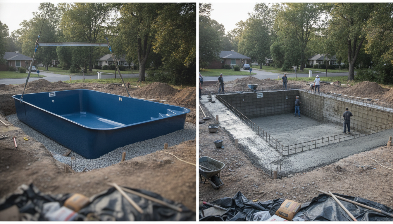 découvrez comment choisir entre une piscine enterrée en coque ou en béton pour réussir votre projet de construction et profiter d'une installation adaptée à vos besoins.