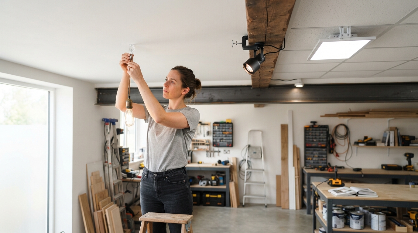 découvrez comment installer un luminaire sans percer grâce à des solutions adaptées à chaque plafond : crochets adhésifs, fixations magnétiques et autres astuces.