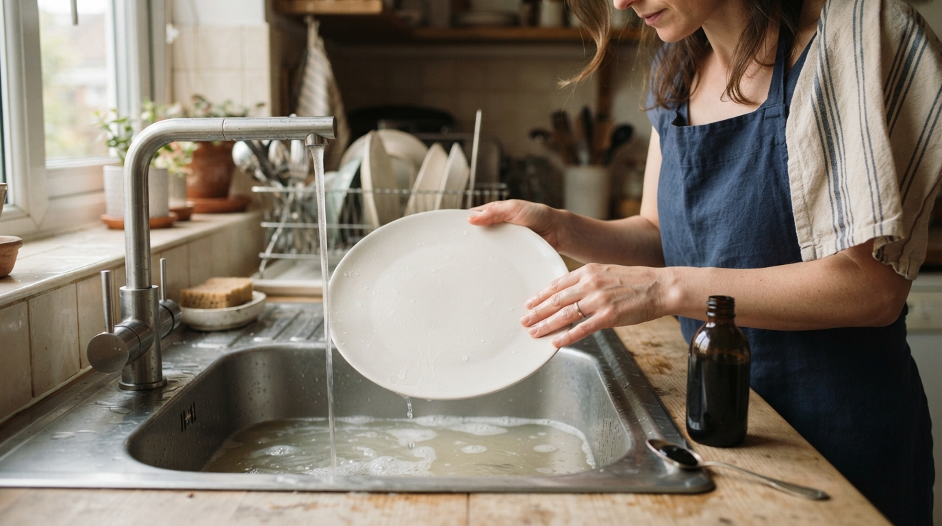 découvrez la bonne dose de savon noir pour dégraisser votre vaisselle efficacement, sans laisser de traces ni de film gras.